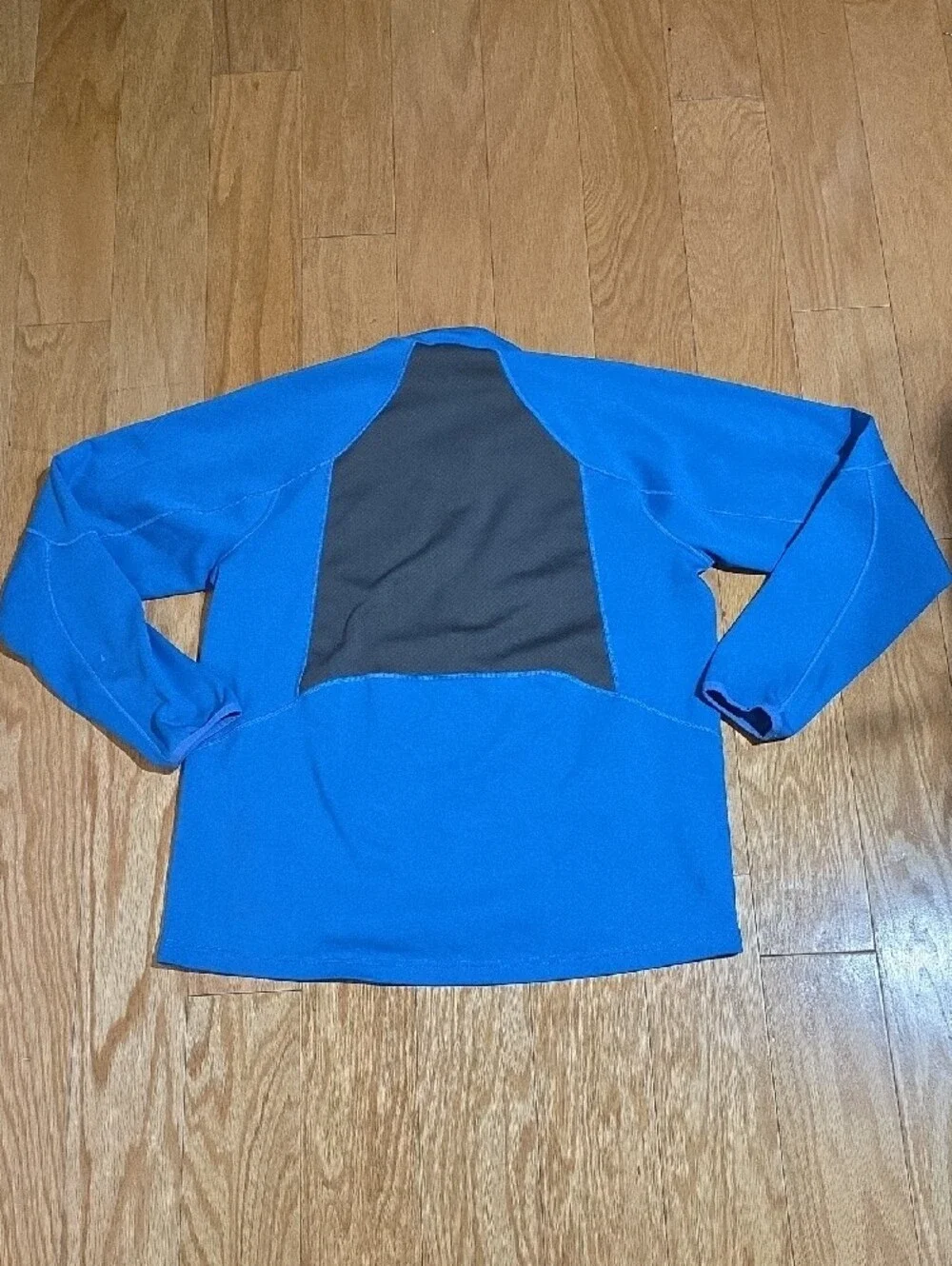 The North Face Flight Series Pullover Men's Sz L Blue Black Quarter Zip long Slv